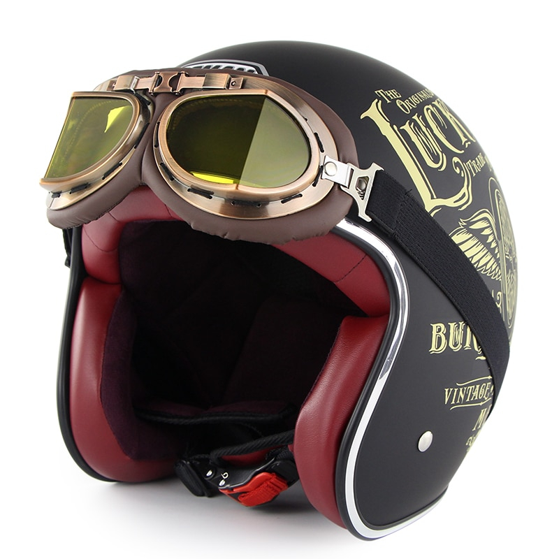 Retro Helmet Motorcycle Headgear