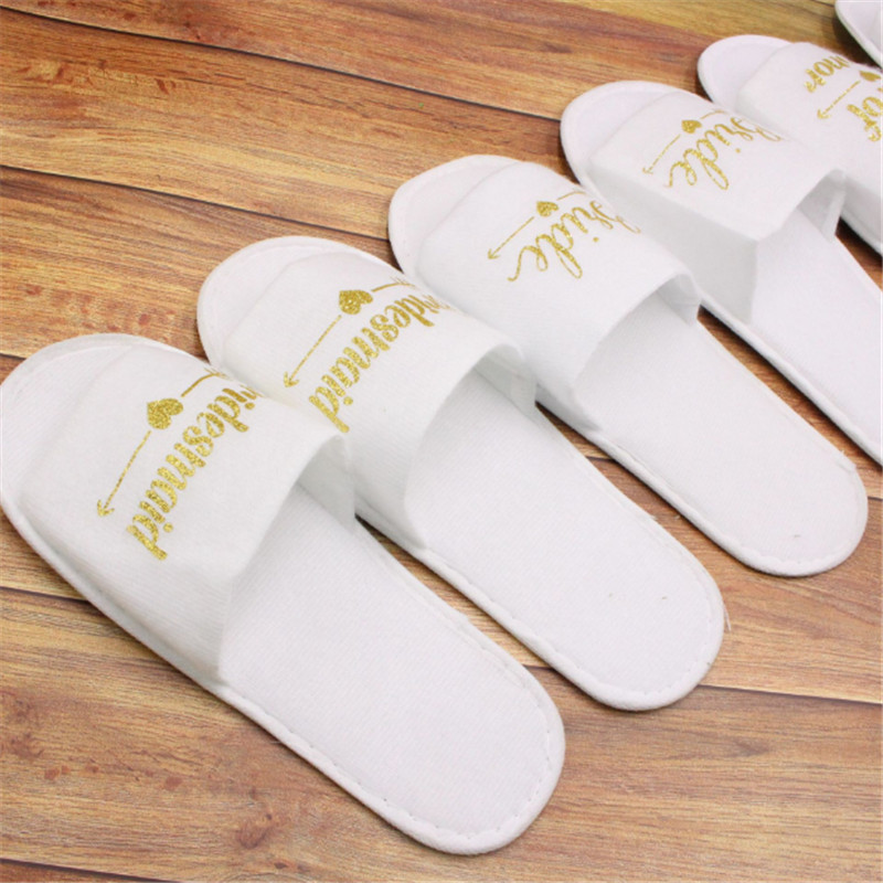 Bridesmaid Slippers Wedding Preparation Wear