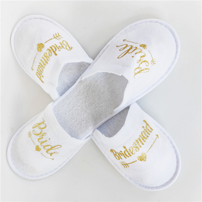 Bridesmaid Slippers Wedding Preparation Wear