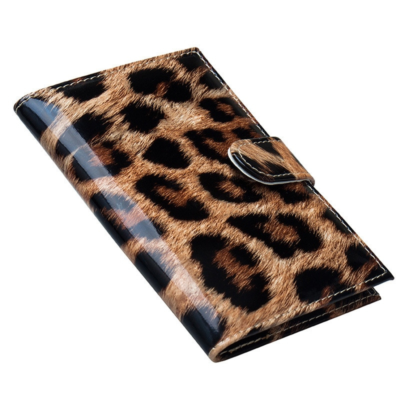 Cute Passport Holder Leopard Print