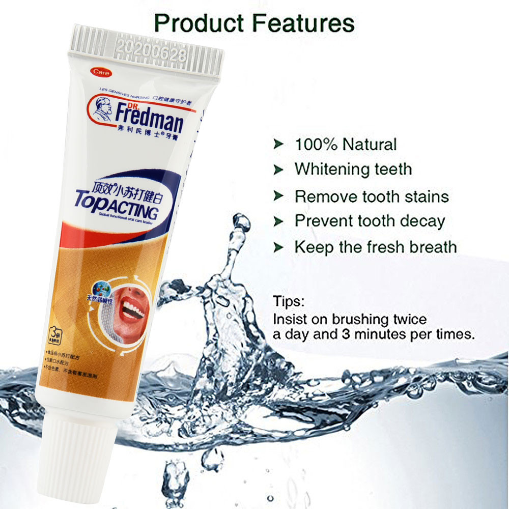 Teeth Whitening Toothpaste Baking Soda