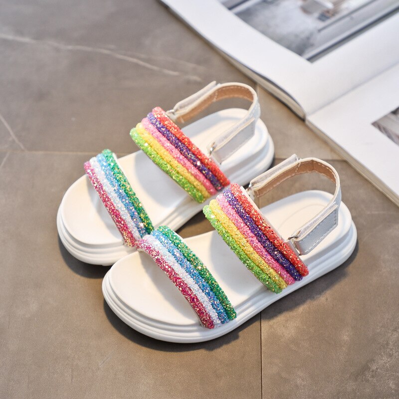 Sandals For Girls Colorful Slippers