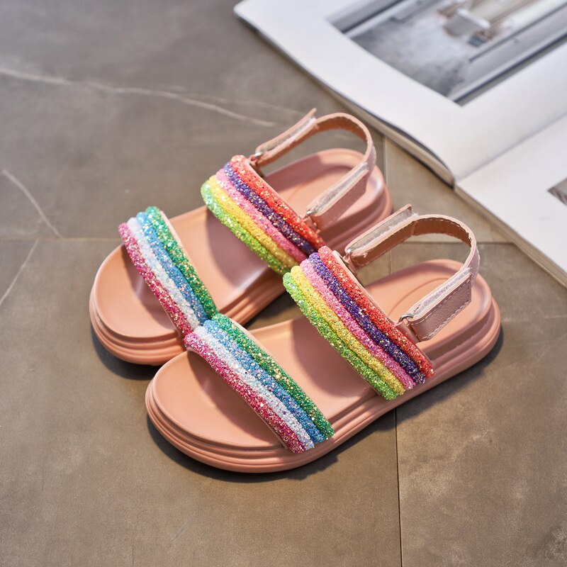 Sandals For Girls Colorful Slippers