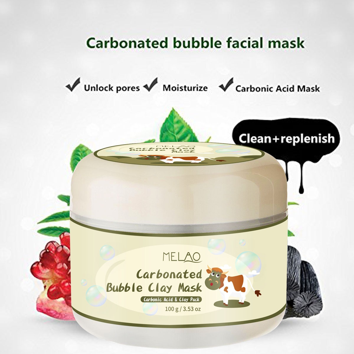 Bubble Mask Carbonated Face Clay