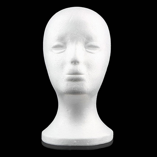 Foam Mannequin Head Display Model