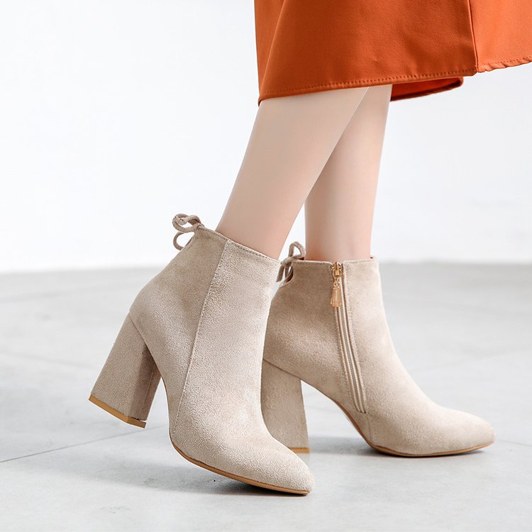 Ladies Ankle Boots Fashion Footwear