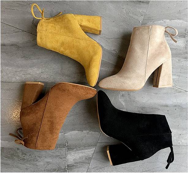 Ladies Ankle Boots Fashion Footwear