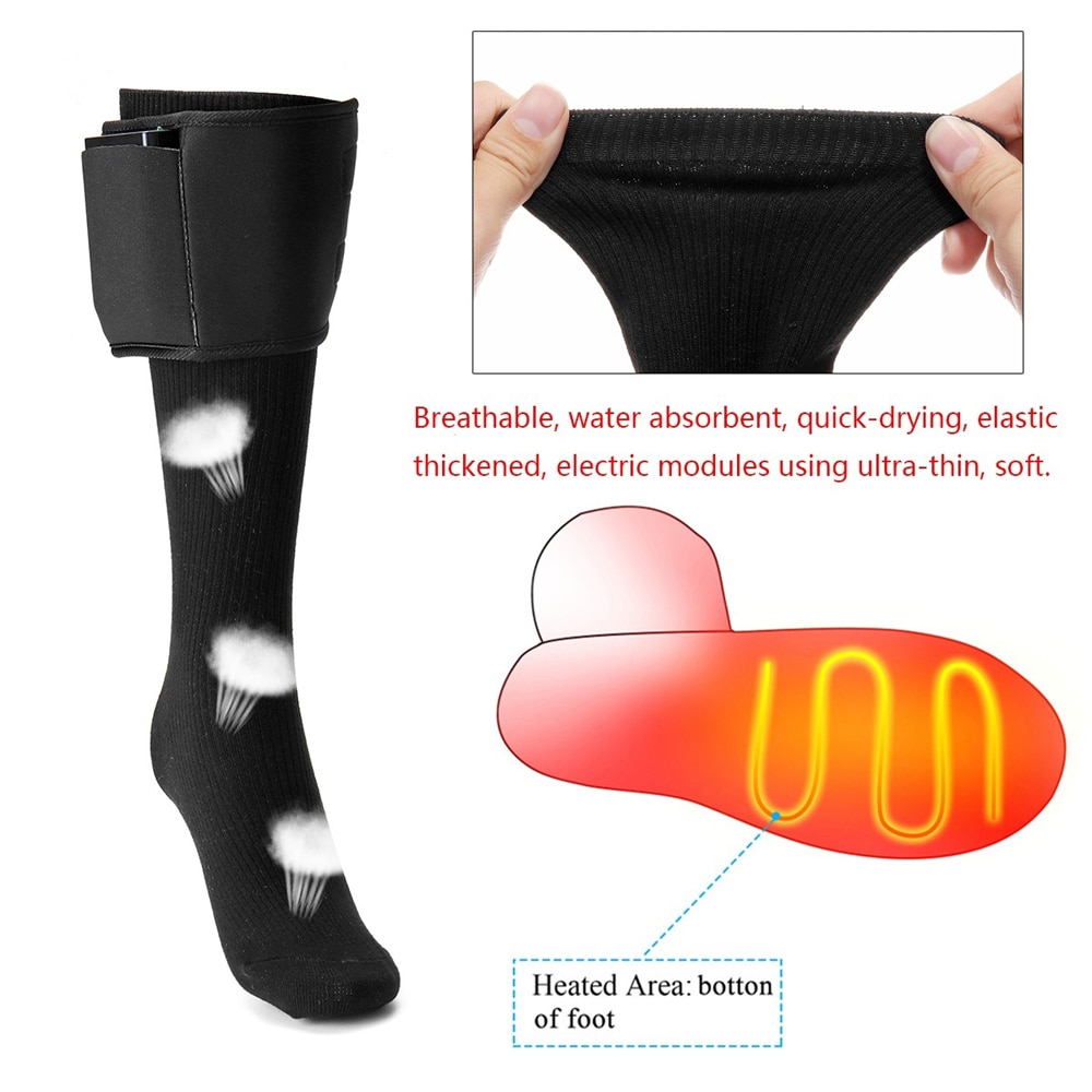 Battery Heated Socks Foot Warmers