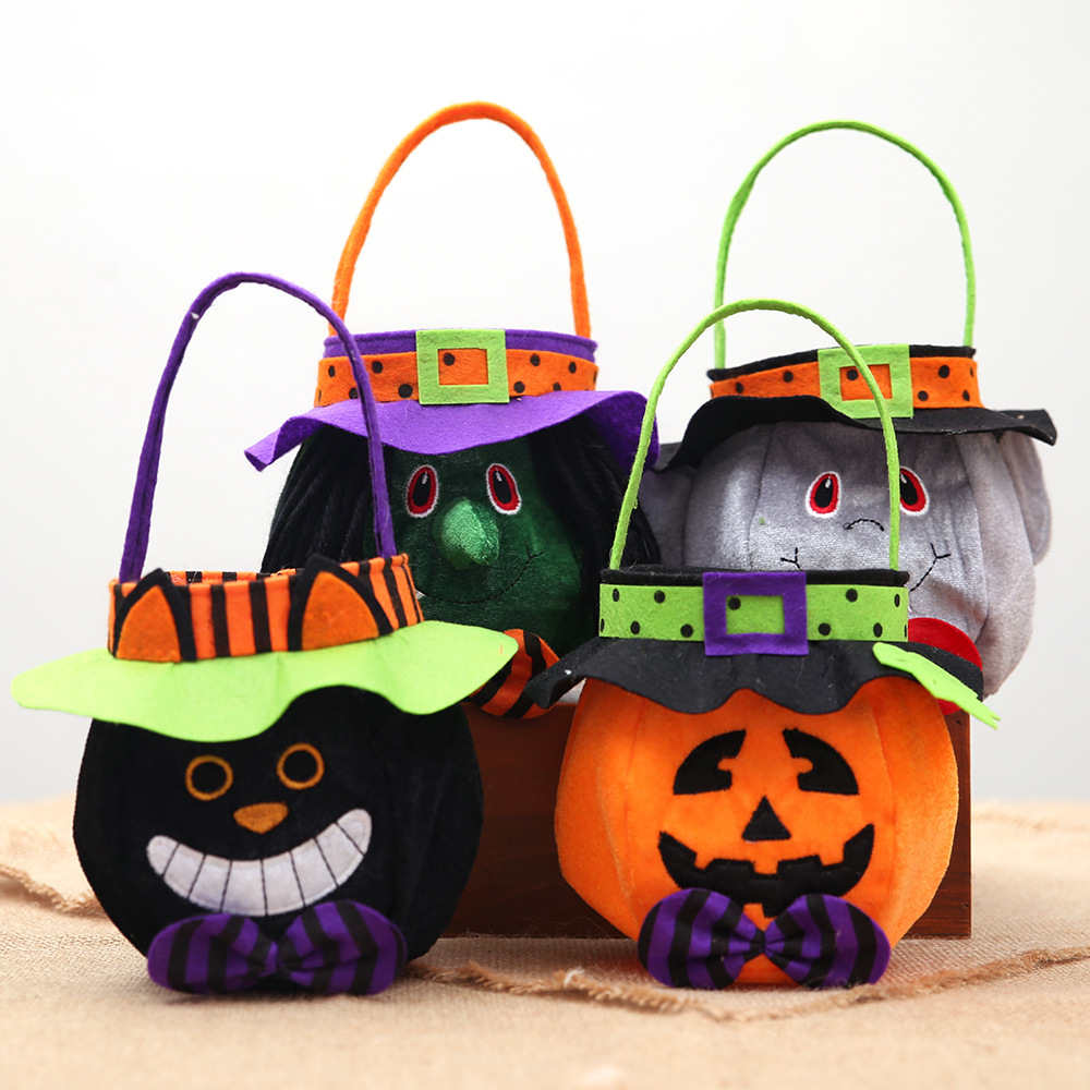 Halloween Basket Candy Tote Bag