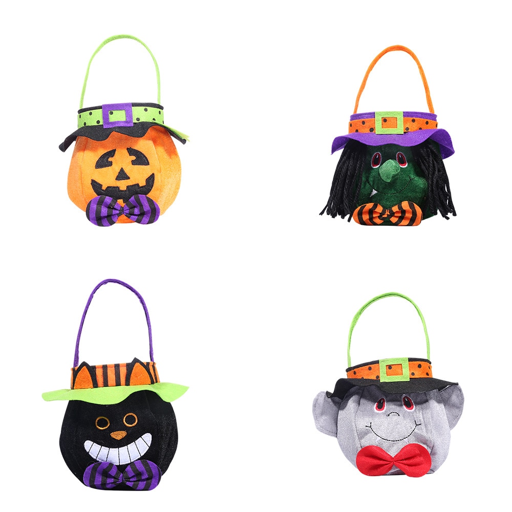 Halloween Basket Candy Tote Bag