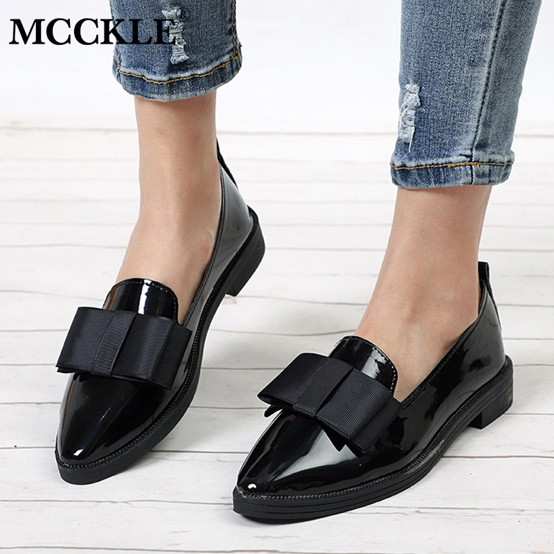 Loafers Women Low Heel Shoes