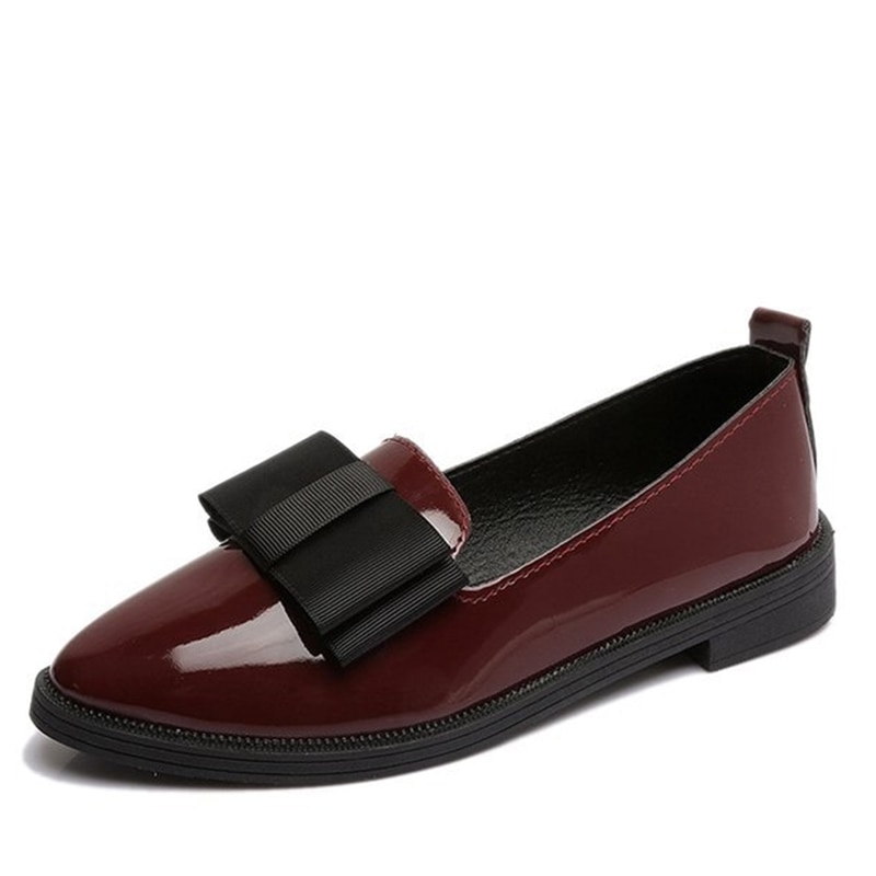 Loafers Women Low Heel Shoes