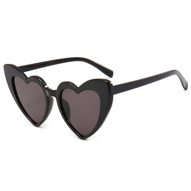 Heart Shaped Sunglasses Retro Design