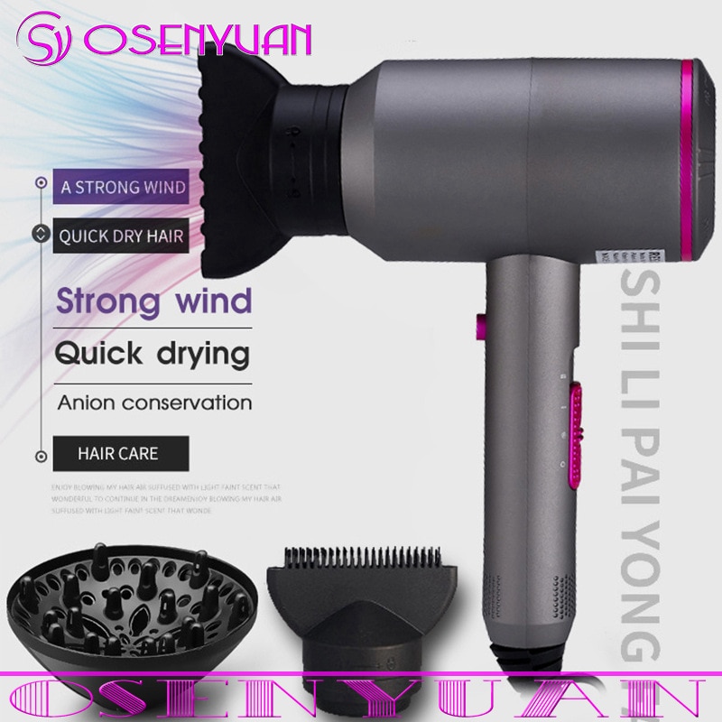 Travel Hair Dryer 3-In-1 Hot Air Brush