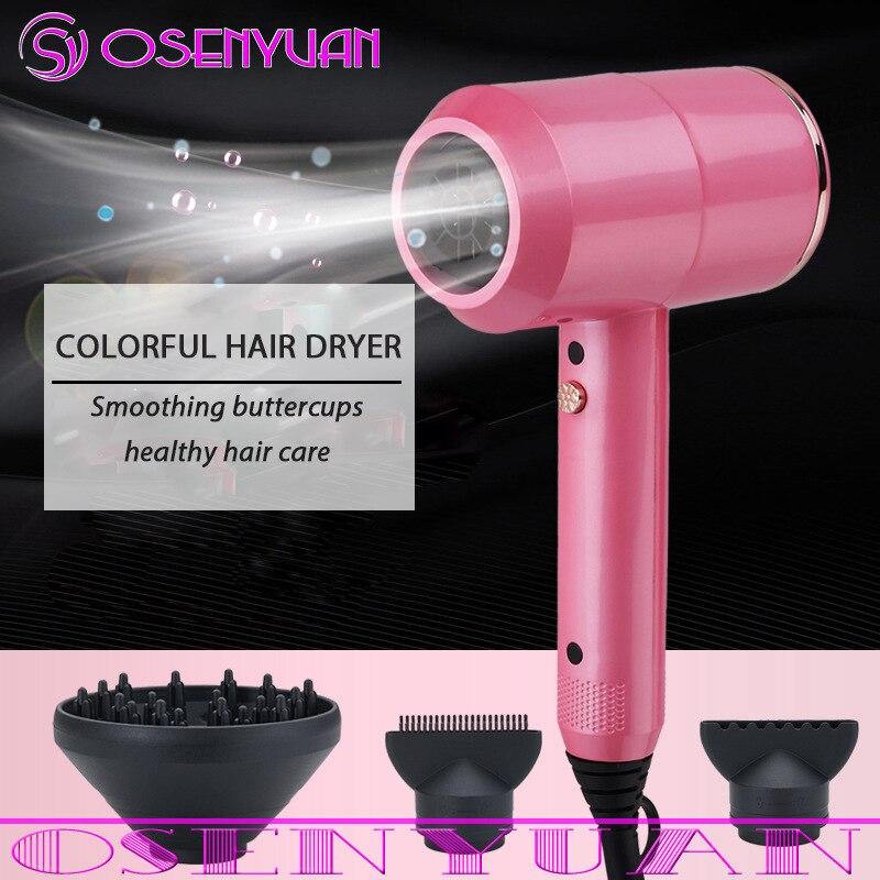 Travel Hair Dryer 3-In-1 Hot Air Brush