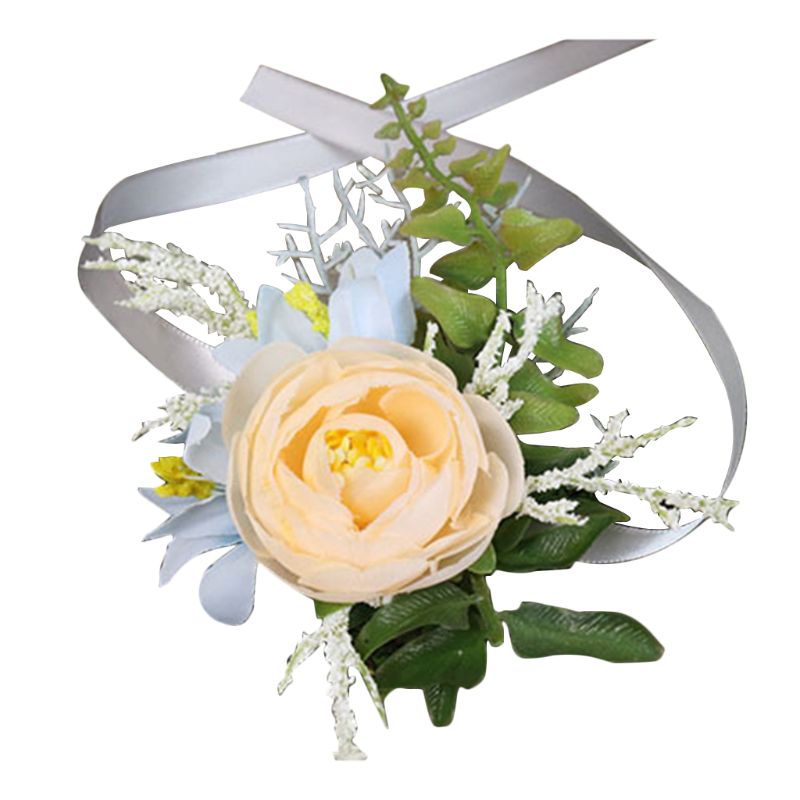 Boutonniere Corsage Wedding Artificial