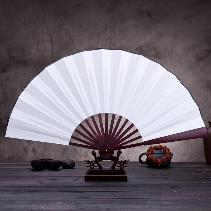 Chinese Fan Blank Silk Cloth