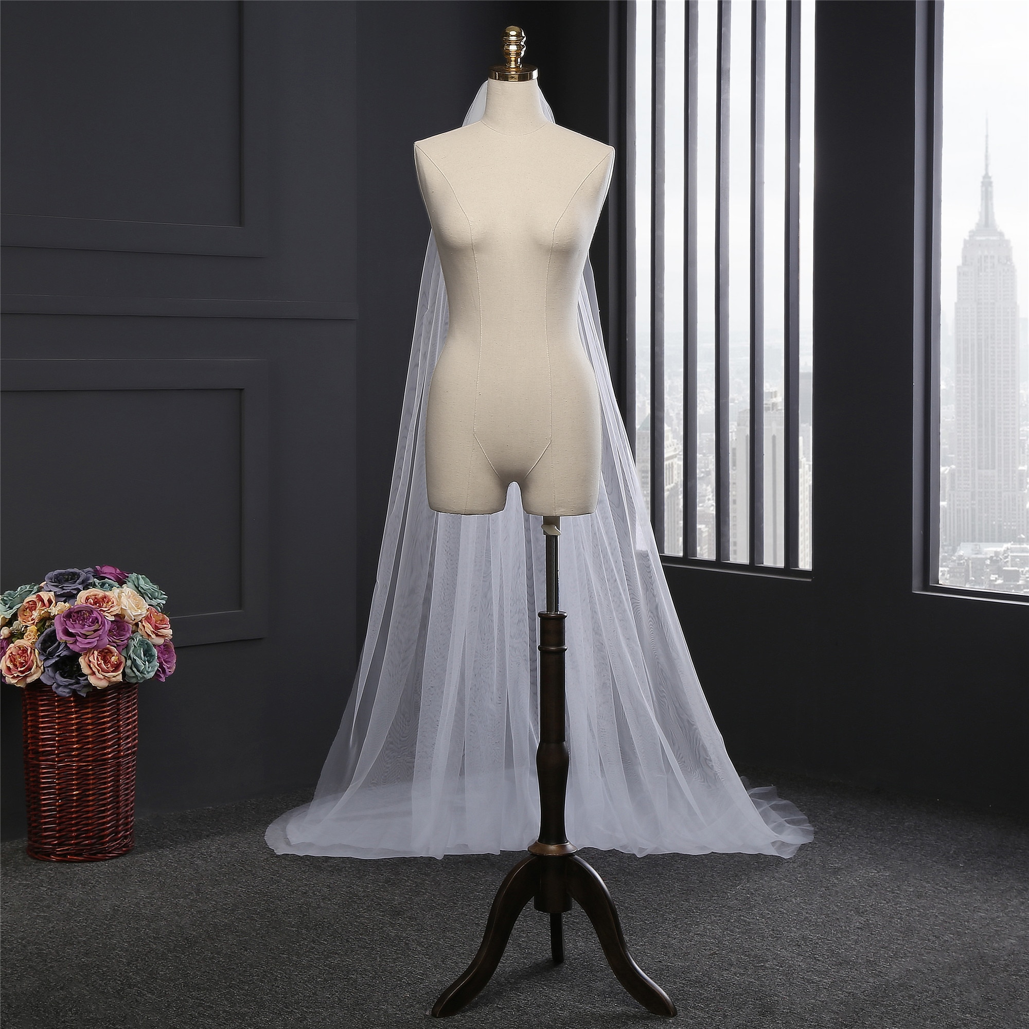 Bridal Veil 2-Layer Wedding Accessory