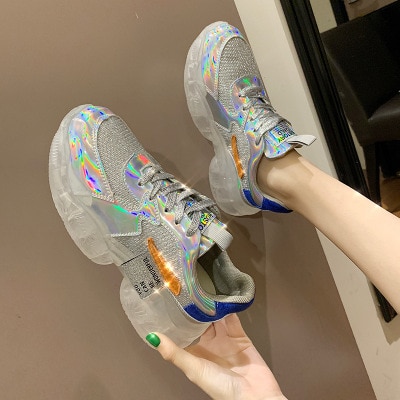 Iridescent Shoes Casual Footwear