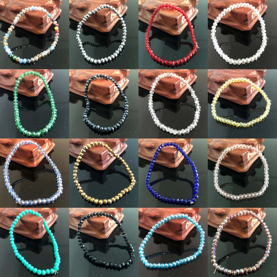 Beaded Bracelets Crystal Beads Jewelries