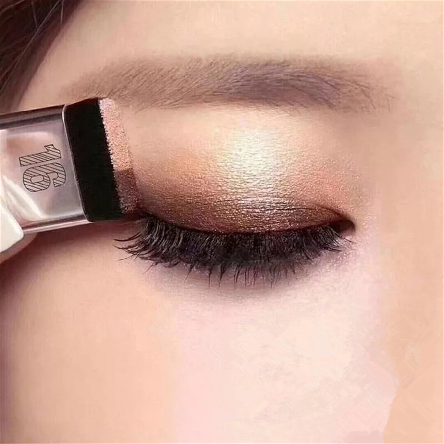 Glitter Eyeshadow Palette Two-Tone Makeup