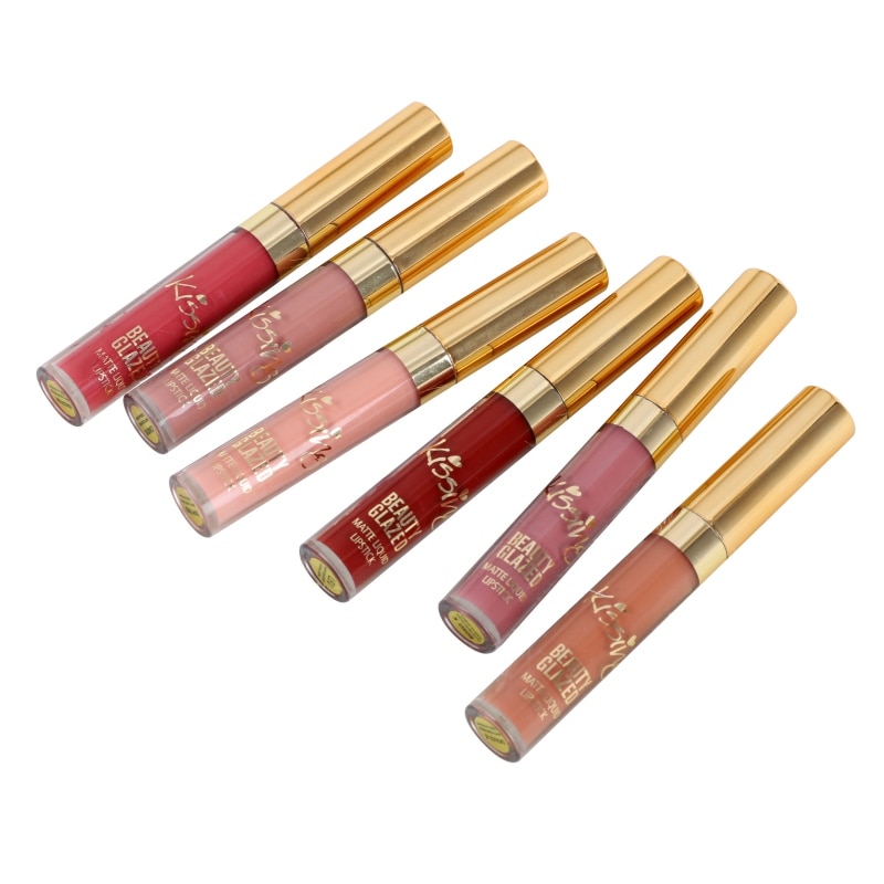 Liquid Lipstick Professional Makeup (6 pieces)