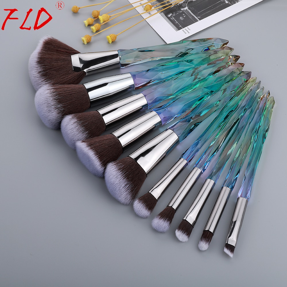 Makeup Brush Beauty Tools (10 pieces)