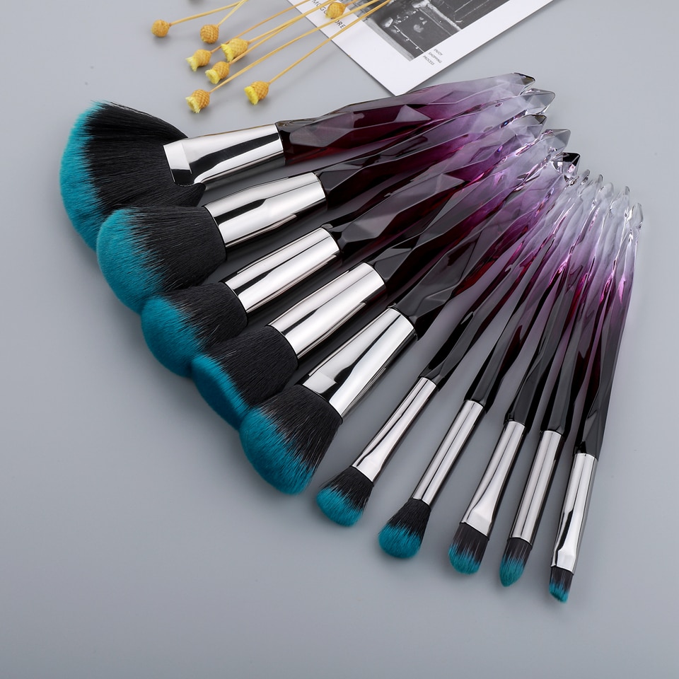 Makeup Brush Beauty Tools (10 pieces)