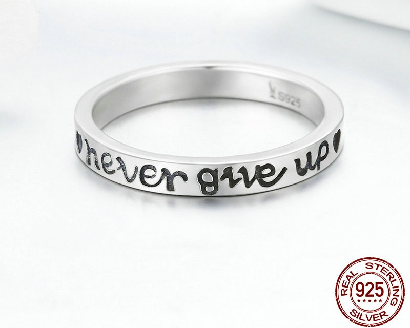 Silver Band Ring Women’s Jewelry