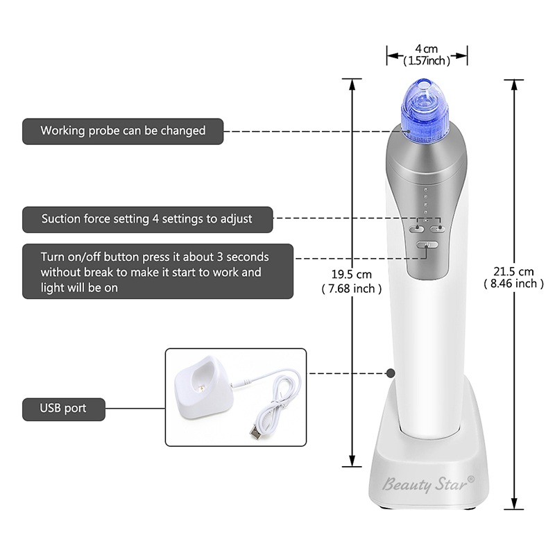 Facial Vacuum Blackhead Remover