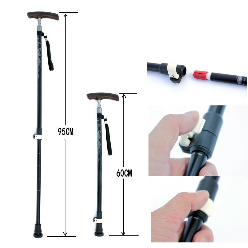 Walking Canes T-Handle Wood Stick