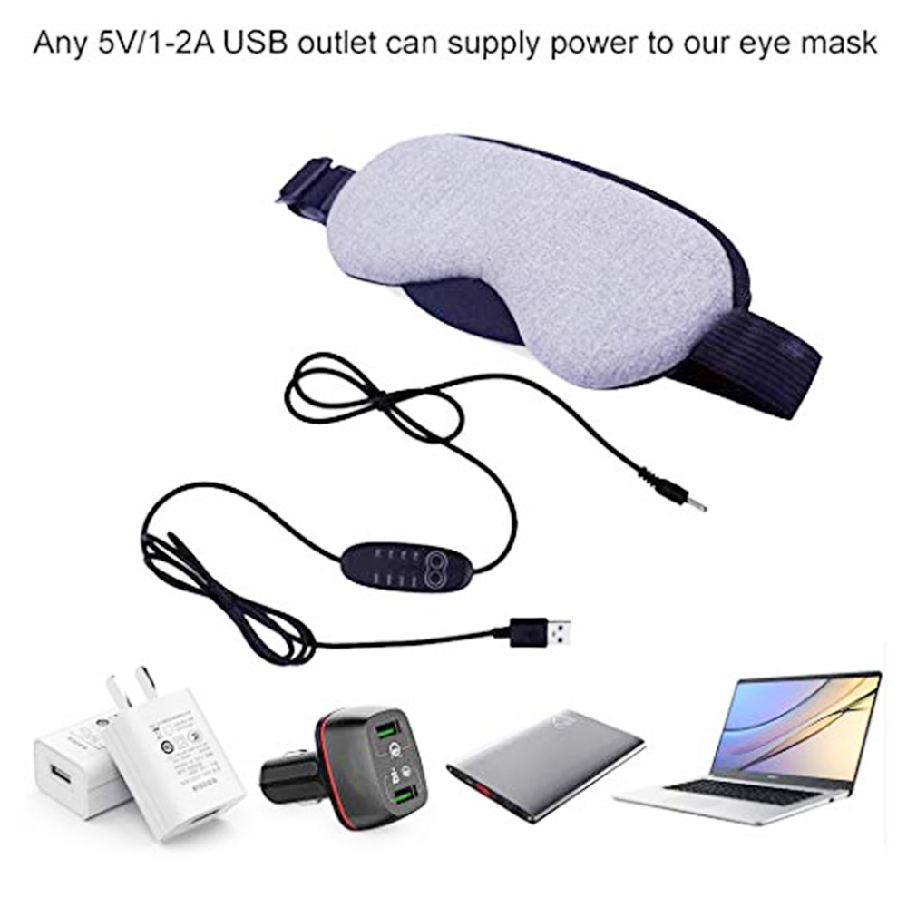 Eye Cover USB Heated Sleep Mask