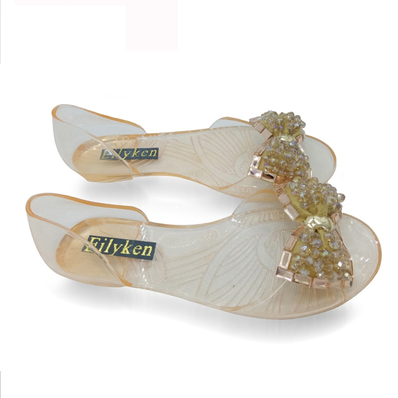 Jelly Sandals Ladies Flat Shoes