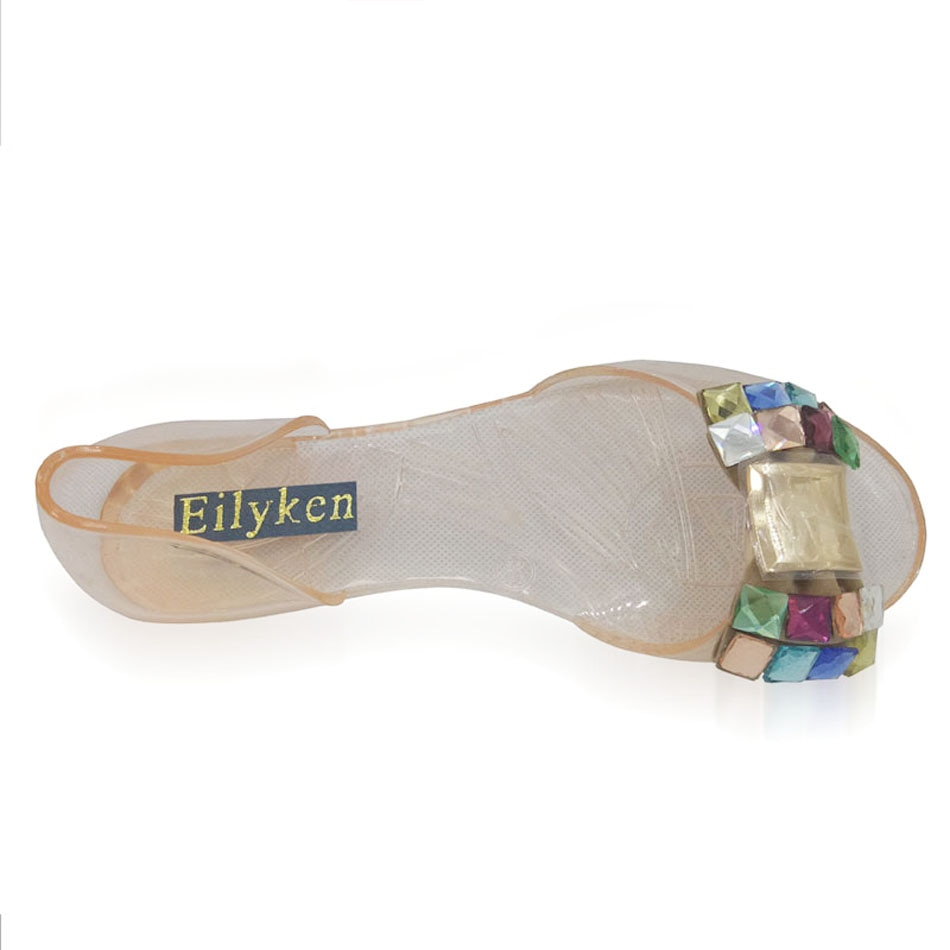 Jelly Sandals Ladies Flat Shoes