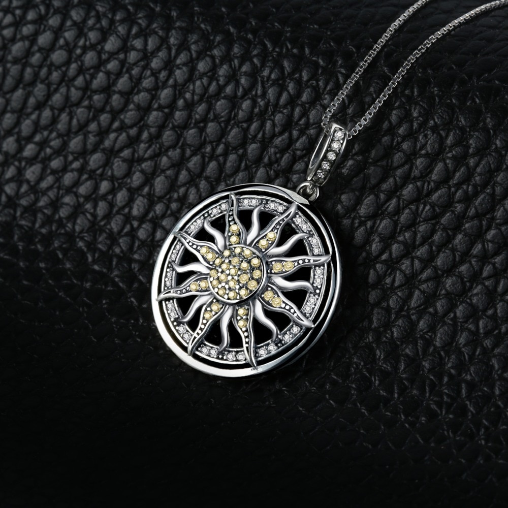 Silver Pendant Necklace Ladies Jewelry