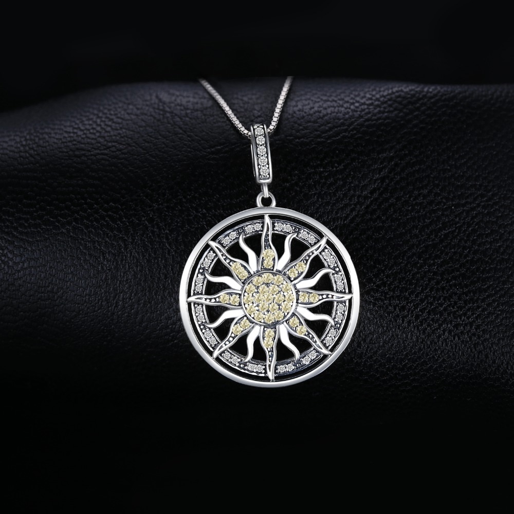 Silver Pendant Necklace Ladies Jewelry