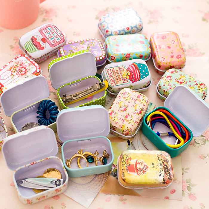 Small Containers Mini Tin Box