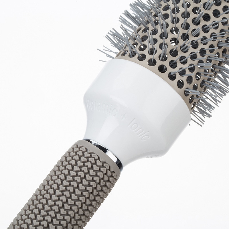 Round Hair Brush Ceramic Iron Comb