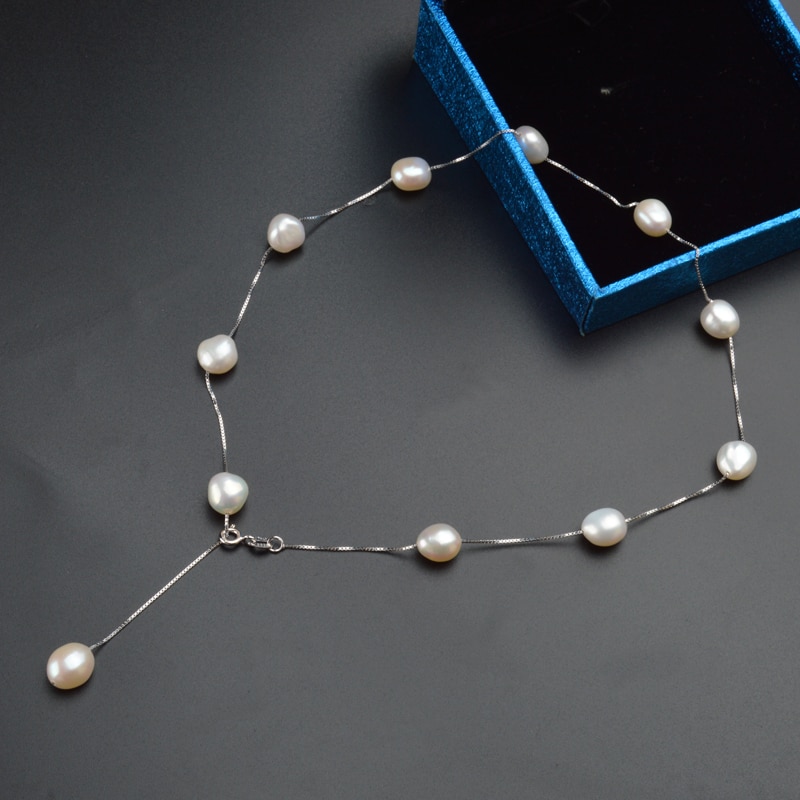 Pearl Necklace Natural Freshwater Pearls