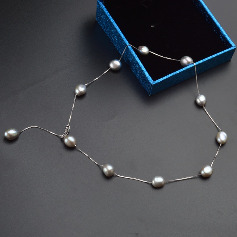 Pearl Necklace Natural Freshwater Pearls