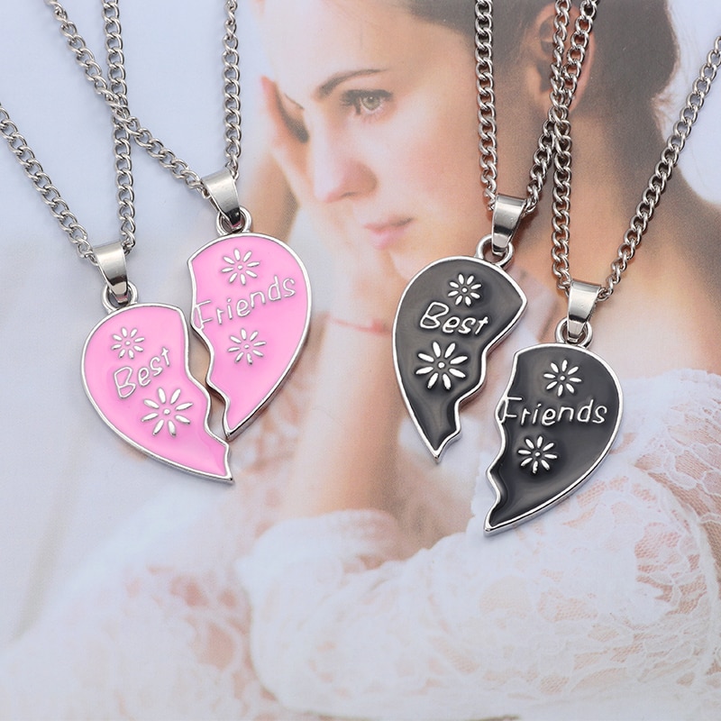 Best Friend Necklaces Friendship Pendants