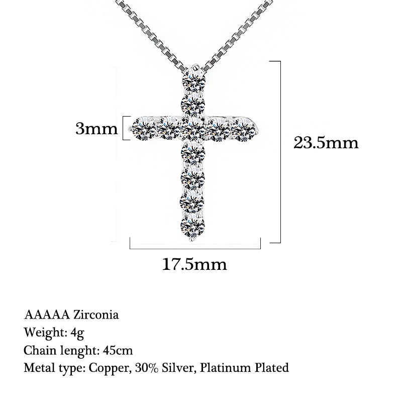 Cross Necklace Fashion Jewelry