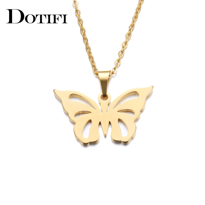 Butterfly Necklace Ladies Jewelry