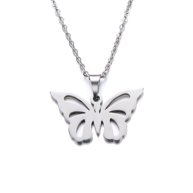 Butterfly Necklace Ladies Jewelry