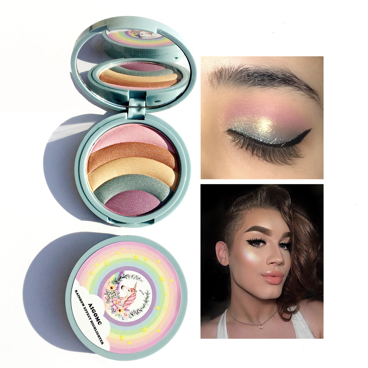 Glow Kit Rainbow Face Highlighter