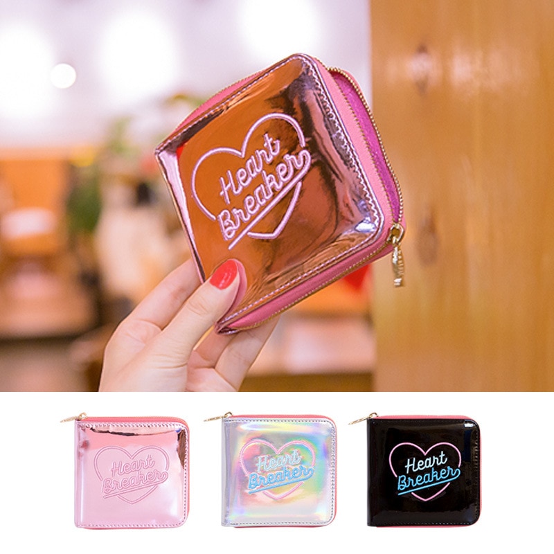 Cute Wallets Hologram Card Holder