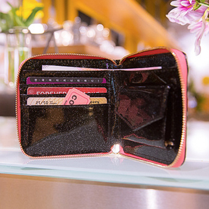 Cute Wallets Hologram Card Holder