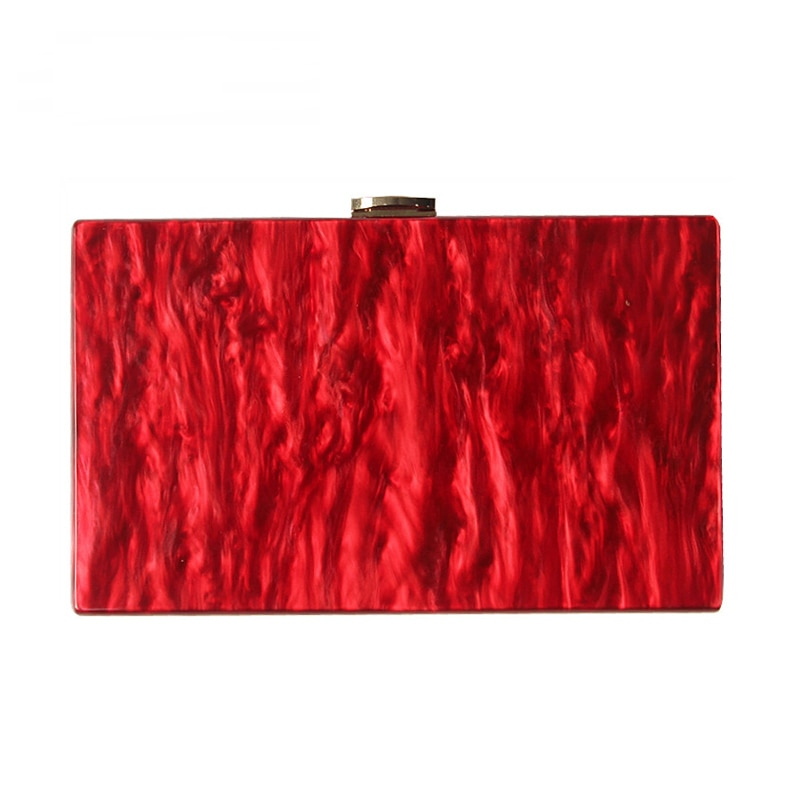 Red Bag Fashionable Solid Handbag