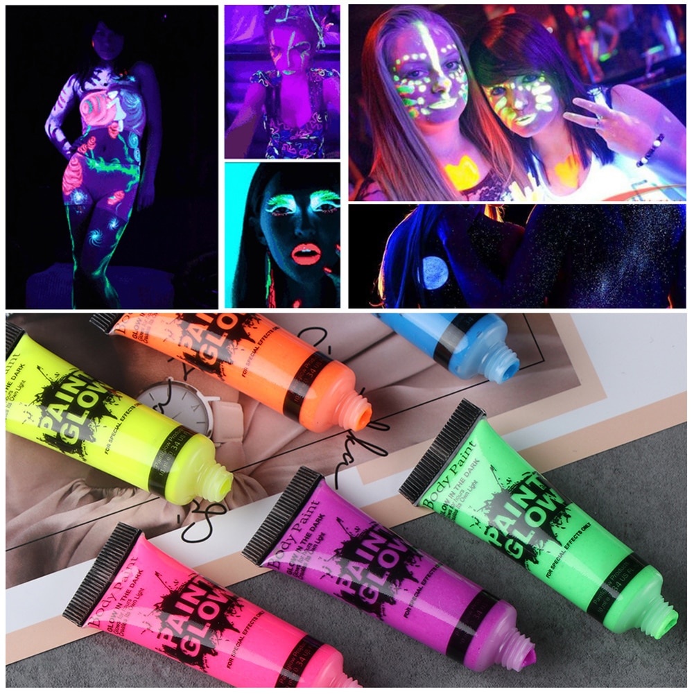 Glow In The Dark Paint DIY Supplies