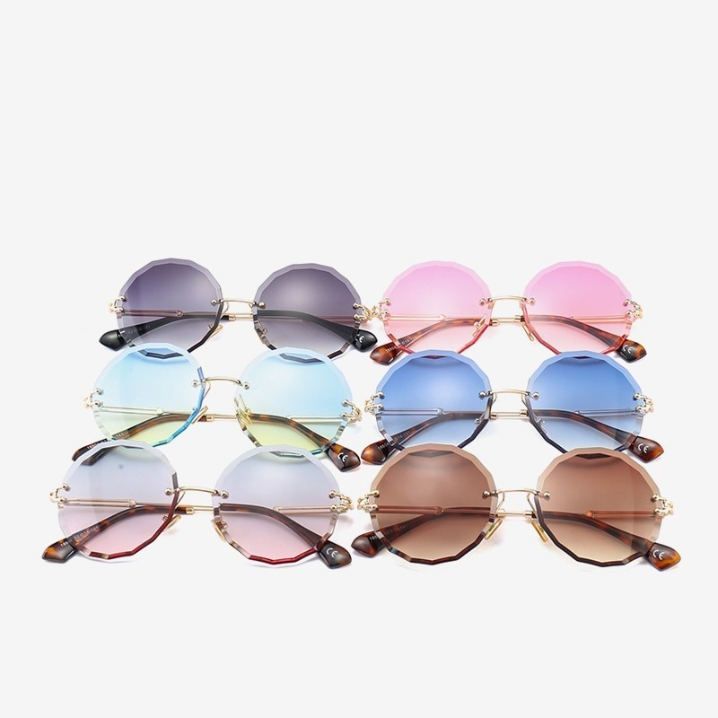 Fashion Sunglasses Round Retro Style